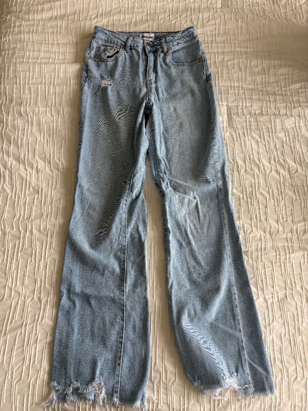 Abound light wash straight legged jeans